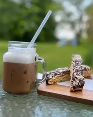 Almond Joy Biscotti